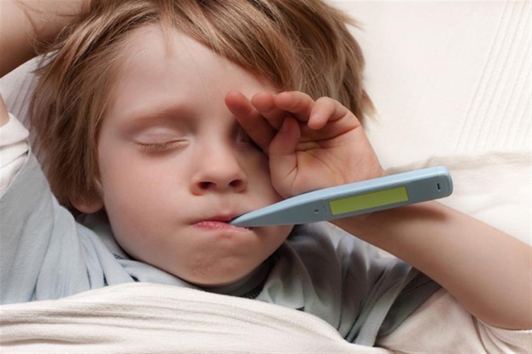 ارتفاع الحرارة عند الأطفال