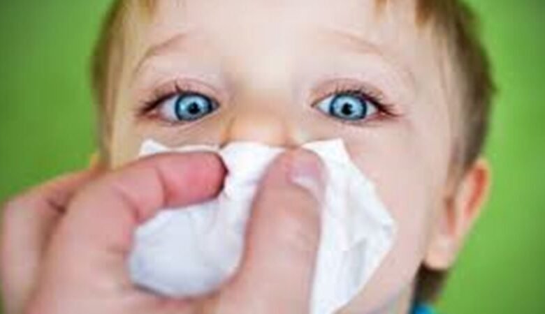 علاج للزكام عند الأطفال