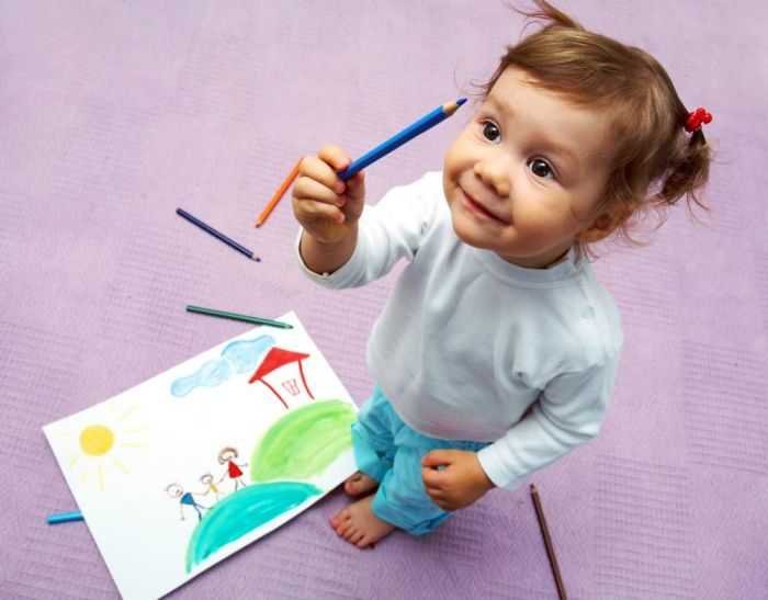 مراحل تطور الرسم عند الطفل