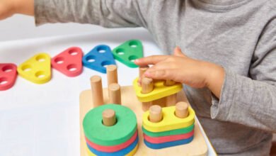 ألعاب منتسوري لعمر 4 سنوات