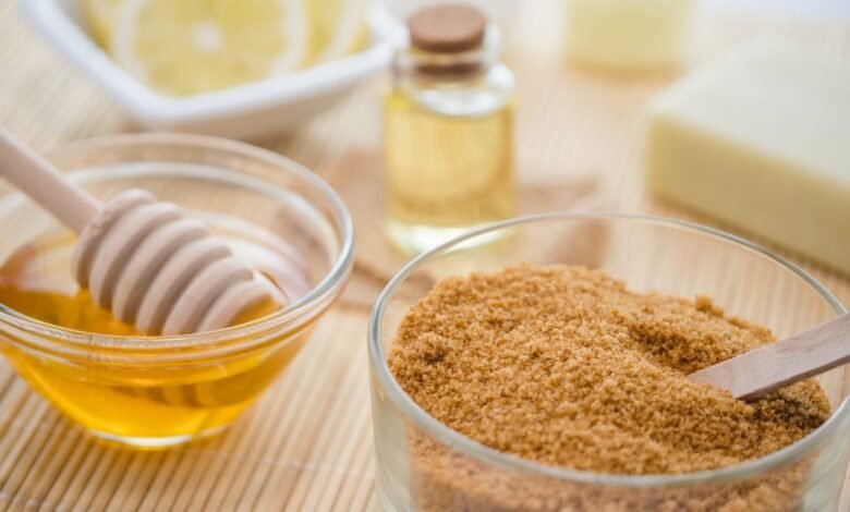 سكراب الليمون لتقشير الجسم