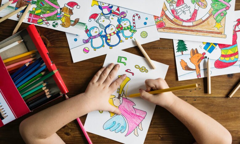 مراحل الرسم عند الاطفال