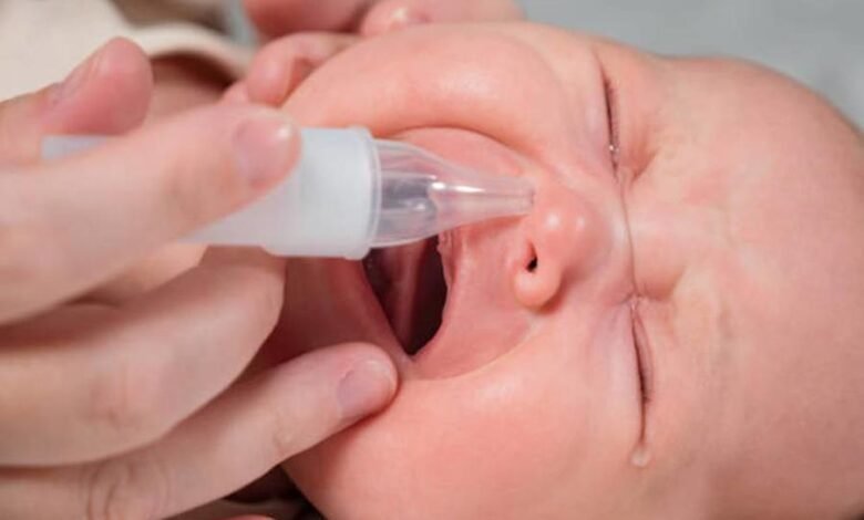 علاج البلغم عند الأطفال حديثي الولادة