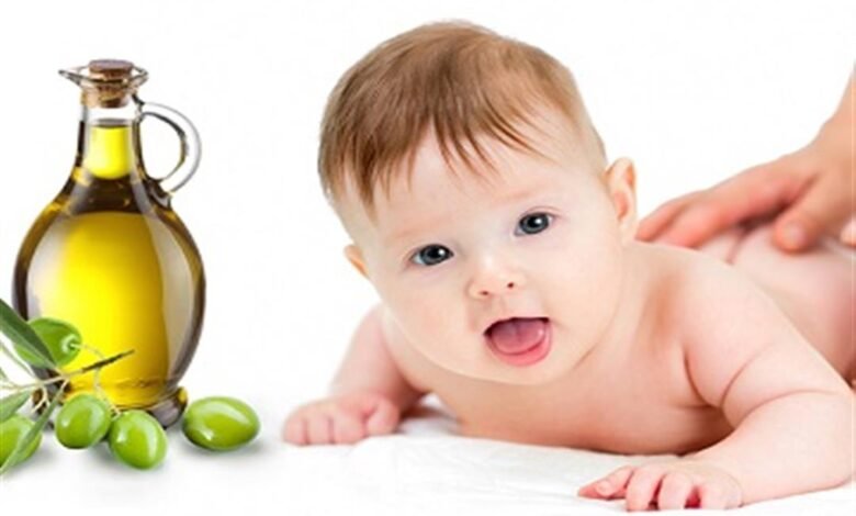 علاج السداد الأنف عند الرضع بزيت الزيتون