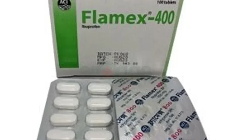 لماذا يستخدم دواء flamex 400