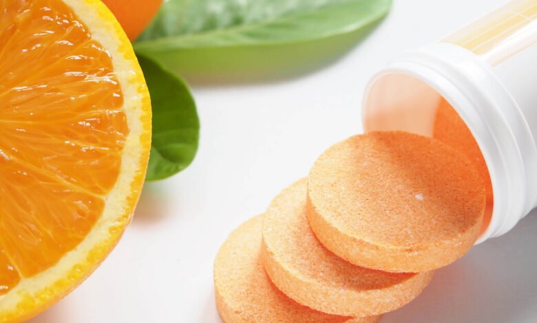 فيتامين سي مع الزنك