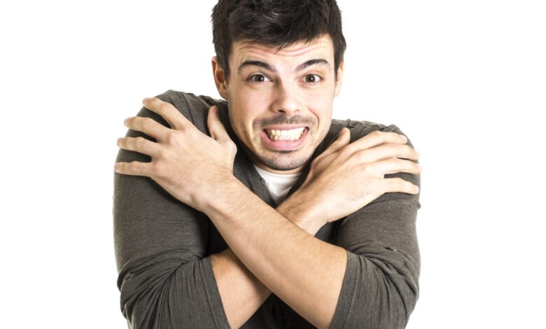 رعشة الجسم المفاجئة