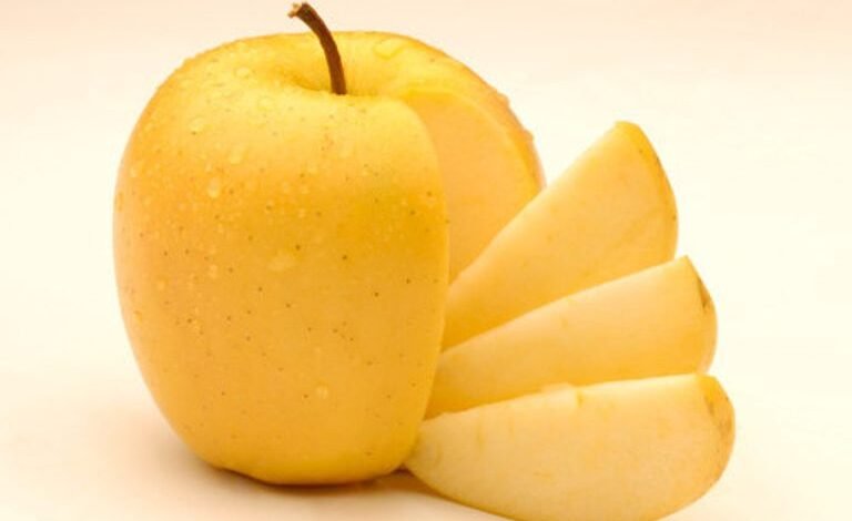 فوائد التفاح الأصفر