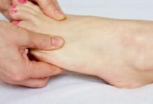 مساج للقدمين