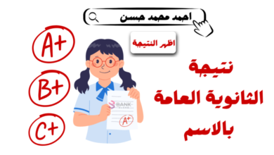 كيف أحصل على نتيجة الثانوية العامة بالاسم فقط؟