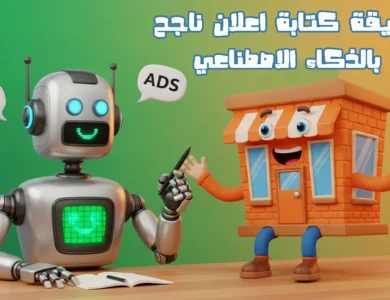 كيفية كتابة اعلان فعال في 5 خطوات بسيطة بأدوات الذكاء الاصطناعي مع قوالب جاهزة كيفية كتابة اعلان فعال في 5 خطوات بسيطة بأدوات الذكاء الاصطناعي مع قوالب جاهزة