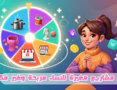 مشاريع صغيرة ناجحة للنساء: 13 فكرة مربحة يمكن تنفيذها من المنزل في 2025 مشاريع صغيرة ناجحة للنساء: 13 فكرة مربحة يمكن تنفيذها من المنزل في 2025